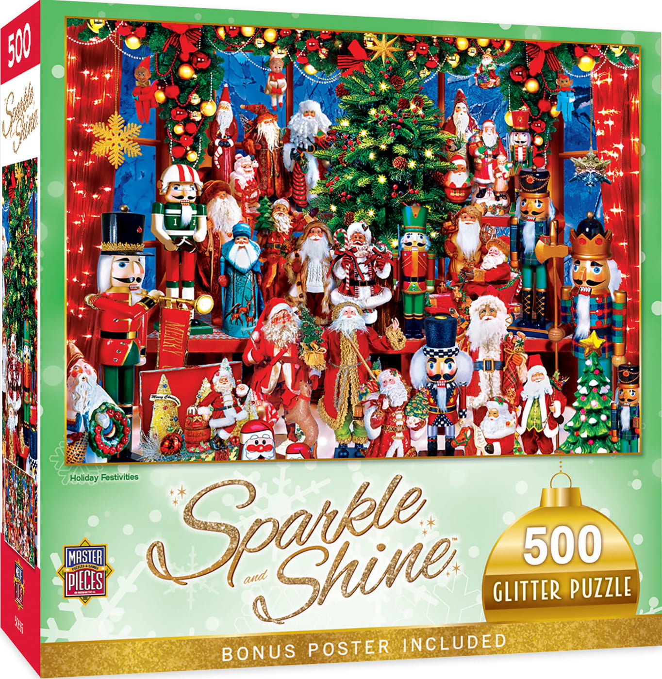 Sparkles in Light Holiday Series 100 Piece Jigsaw Puzzle This Endless Night 