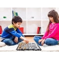 thumbnail image 5 of Juego de ajedrez magnético: juego de mesa portátil, plegable y listo para viajar para niños y adultos, 5 of 5