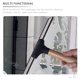 thumbnail image 3 of Escobilla de goma para ducha de ventana, limpiaparabrisas de agua para coche, escurridor de puerta de ducha, escurridor de limpieza de baño, 3 of 5