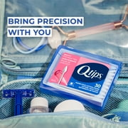 Q-tips Cotton Swabs, Precision Tips, Travel Size Toiletries for Beauty and Home, 100% Cotton, 30 Count​​