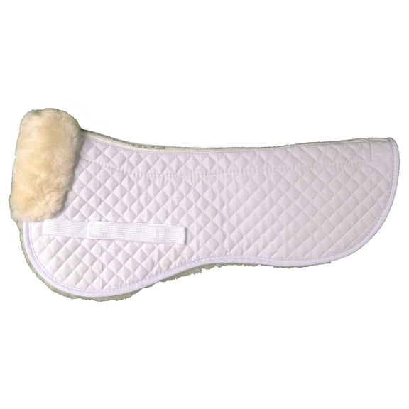ECP Sheepskin Classic Half Saddle Pad - Medium - Cream
