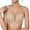 Beige, variant on Seamless Comfort Bra for Push Up Non Padded Wirefree Bralette T Shirt Bras with Light Support And Smooth Coverage Compression Sports Bra