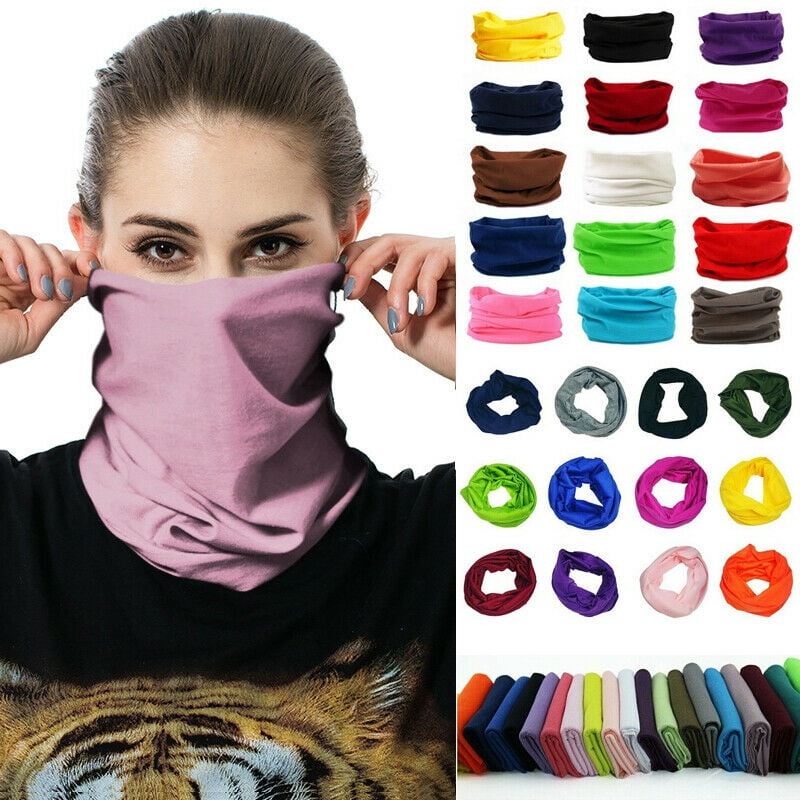 Magic Wide Wicking Headbands Outdoor Headwear Bandana Sports Scarf Tube UV Face Mask for Workout Yoga Running Hiking Riding Motorcycling #20