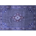 thumbnail image 1 of Ahgly Company Indoor Rectangle Persian Blue Traditional Area Rugs, 8' x 10', 1 of 4