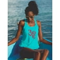thumbnail image 2 of Love Will Cure Quote  Racerback Tank Women -Image by Shutterstock, Female x-Small, 2 of 4