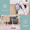 thumbnail image 6 of Pink Breast Cancer and Pioneer Flower Kitchen Rugs Sets Of 3,Kitchen Runner Rugs Non Skid Washable,Decorative Kitchen Floor Mats for Kitchen,Sink,Laundry,17"x30"+ 17"x47" + 17"x59", 6 of 6