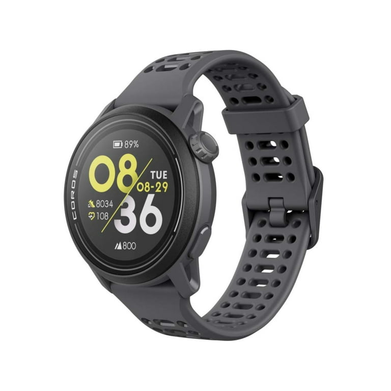 COROS PACE 3 GPS Sport Watch with Silicone Band - Black