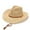 Beige, variant on Aueoeo Packable Straws Hat Fashion Fedora Panama Sun Protection Summer Beach Hat Cuban Cap For Men Women
