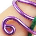 thumbnail image 3 of Crochet Finger Support Handmade Crochet Tension Ring Adjustable Hook Ring for Effortless Crocheting Rustproof High Strength Yarn Tension Control Ring, 3 of 8