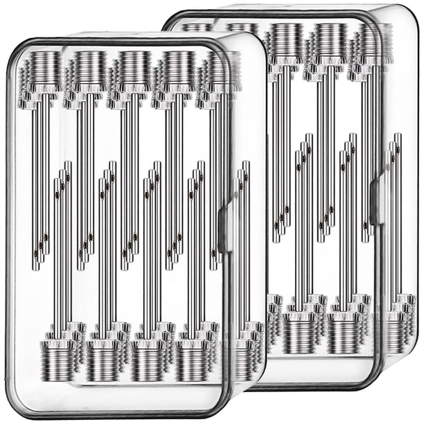 Boquillas para Balones XtremeNeedle30 2 Paquetes 2x30 Pzas Plateado Acero Inoxidable.