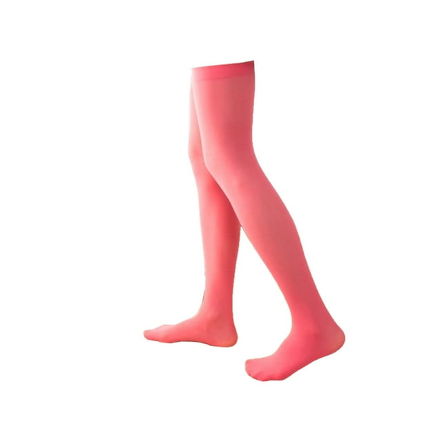 kurtrusly 1 Paire de Chaussettes pour Femmes 40 cm JK Multicolores Style Preppy Bottes Chaussettes Hautes pour Usage Quotidien Cosplay Rouge Pastèque 1Set