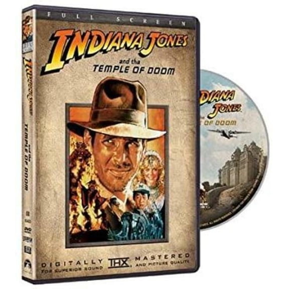 Indiana Jones and the Temple of Doom (DVD, Full Screen) NEW