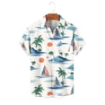 thumbnail image 6 of COSFO Hawaiian Men's Button Down Shirts Short Sleeve Summer Tops Collared with Pocket Loose Fit Tropical Mens Shirts Casual, 6 of 6