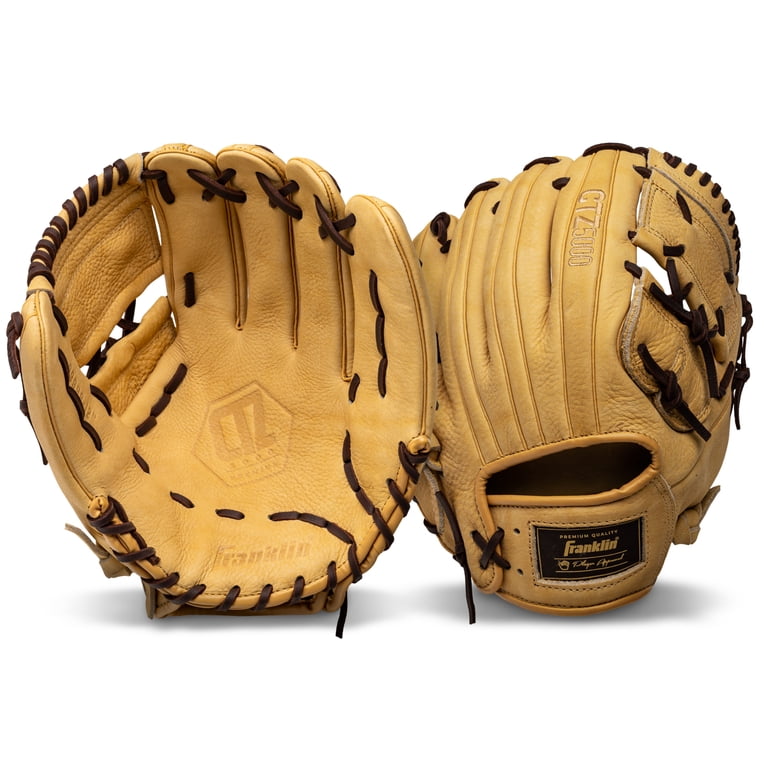Franklin Sports CTZ5000 Cowhide Leather Baseball Infield Glove, 12