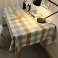 thumbnail image 1 of Cubierta De Mesa Resistente A Las Manchas A Prueba De Aceite 100% Impermeable, Mantel De Pvc Para Picnic, Camping Y Comedor, 1 of 1