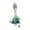 Shining Christmas Tree, variant on MULA Euopean Original Silver DIY Charms Pendant Christmas Santa Claus Love Christmas Hat Snowflake AAA CZ For Women Bracelet Necklace Birthday Gift Jewelry