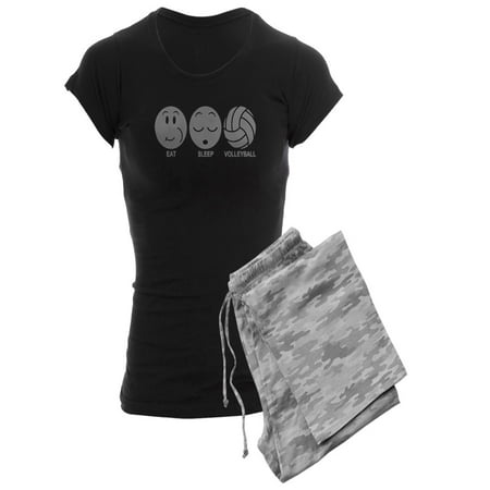 

CafePress - Eatsleepvolley3 Pajamas - Women s Dark Pajamas