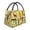 Ethnic African, variant on Vsdgher White Marble Pattern Sunflower Print Insulated Reusable Bags with Sturdy Zipper and Handles, Foldable Totes for Hot or Cold Food Bring or Delivery