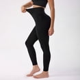 thumbnail image 3 of SHAPECQB Leggings for Womens High Waist Workout Leggings Pockets Tummy Control Butt Lift Yoga Pants with No Front Seam Black XL, 3 of 9