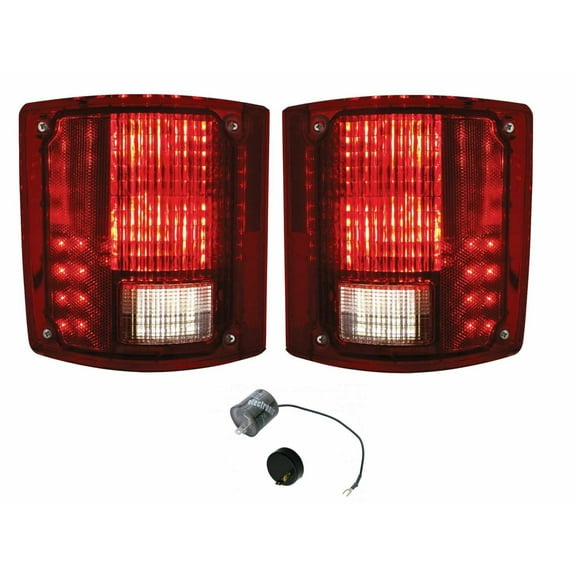 United Pacific Sequential LED Tail Lamp Set 1973-1987 Chevrolet GMC Truck