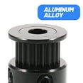 thumbnail image 6 of ifundom 5Pcs Aluminum Timing Pulley with Black for Minimizing Belt Slippage, 6 of 6
