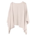 thumbnail image 2 of Delayuji Womens Cardigan Batwing Sleeves Spring Summer Casual Solid Color Elegant Cardigan Tops Cover Up Beach Shawl, 2 of 3