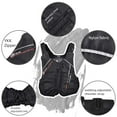 thumbnail image 6 of Zeraty Life Jacket for Adult,Float Buoyancy Aid Swim Vest for Swimming, Snorkeling, Kayaking Sailing,Black, 6 of 7