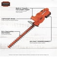 thumbnail image 2 of 20V MAX Hedge Trimmer, Cordless, 18 inch Blade, Reduced Vibration, Battery and Charger Included (LHT218C1), 2 of 6