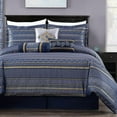 Comforter Set King Size, 7Piece Soft Bedding Quilt for a Great Night