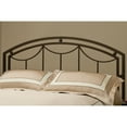 thumbnail image 2 of Hillsdale Arlington Art Deco Full Queen Metal Spindle Headboard With Frame, 2 of 2