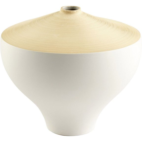 07439-Cyan lighting-Medium Inez Vase - 12.75 Inches Wide by 11.5 Inches High