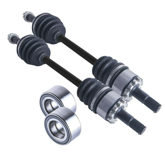 Kawasaki Brute Force front cv axles & wheel bearings set 650I 750I