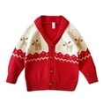 thumbnail image 5 of Amazing Snazzy Red Unisex Christmas Sweater  Christmas Cardigan for Boys and Girls Christmas Jacket for Boys and Girls, 5 of 7