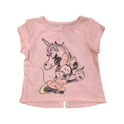 Disney Infant Girls Pink Unicorn Minnie Mouse T-Shirt 18 Month