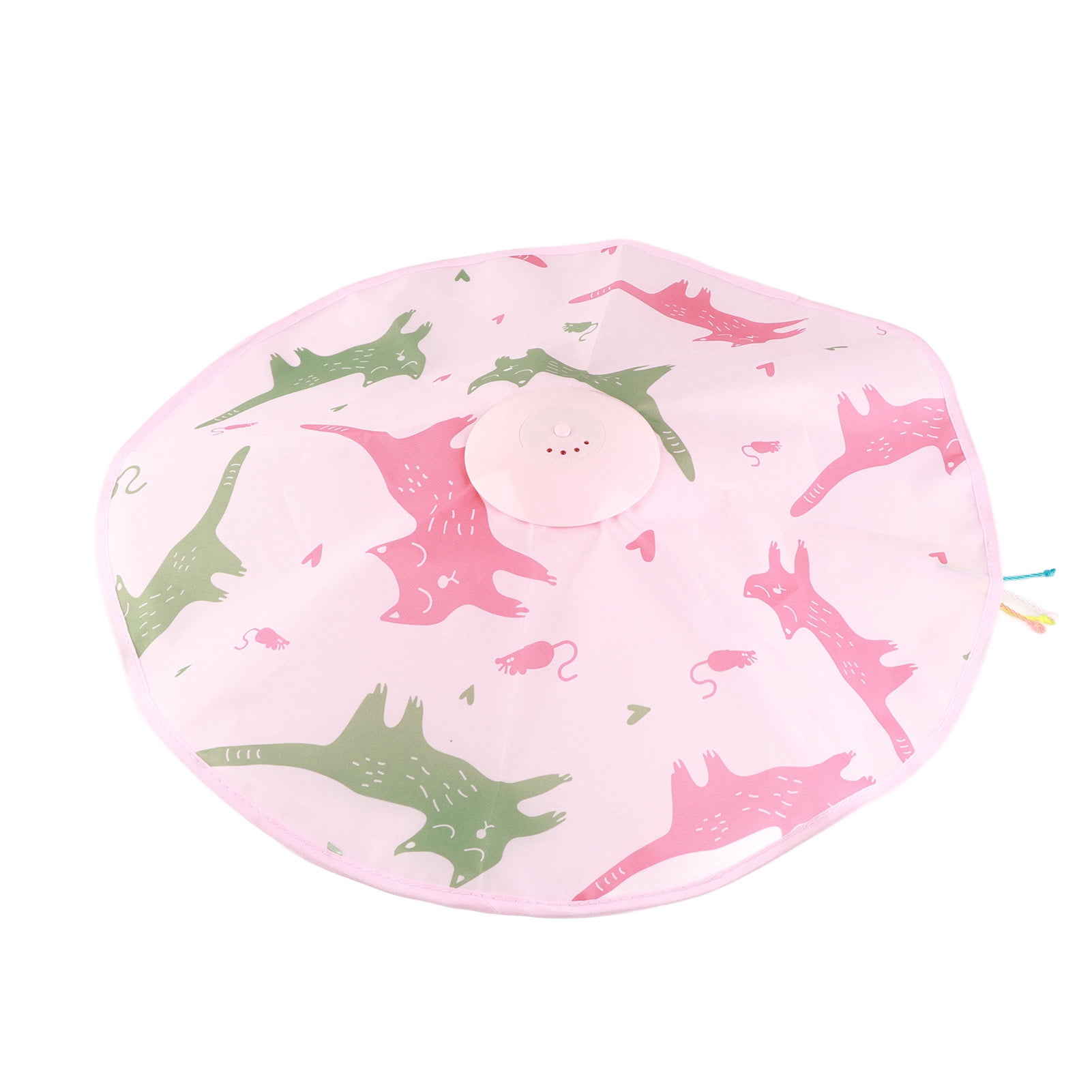 Catch The Tail Cat Toy Fun Intelligent Voice Activated Induction Electronic Concealed Motion Battery Model Pink