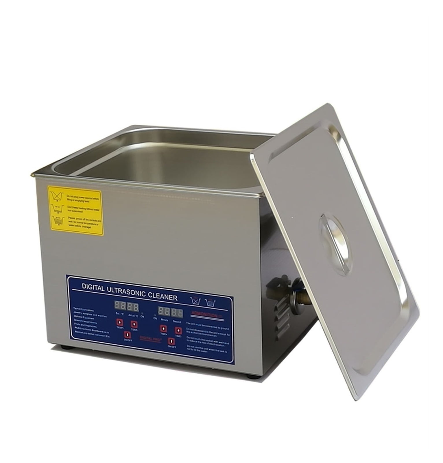 360w PS-60A 40KHz Digital Ultrasonic Cleaner 15L Stainless Steel With Free Basket ,Strong Cleaning