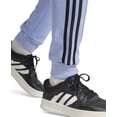 thumbnail image 3 of Adidas BLUE SPARK Men's 3-Stripes Regular-Fit Fleece Joggers, US 2X-Large, 3 of 4