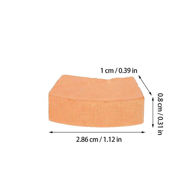 30 Uds. Ladrillos en miniatura Diy, mesa de arena, modelos de ladrillos, ladrillos falsos, ladrillo Diy para niños