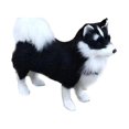 thumbnail image 1 of Fur-like Husky Rative Ornts Artificial Fur Husky Hold Animal Ornts Toys For, 1 of 4