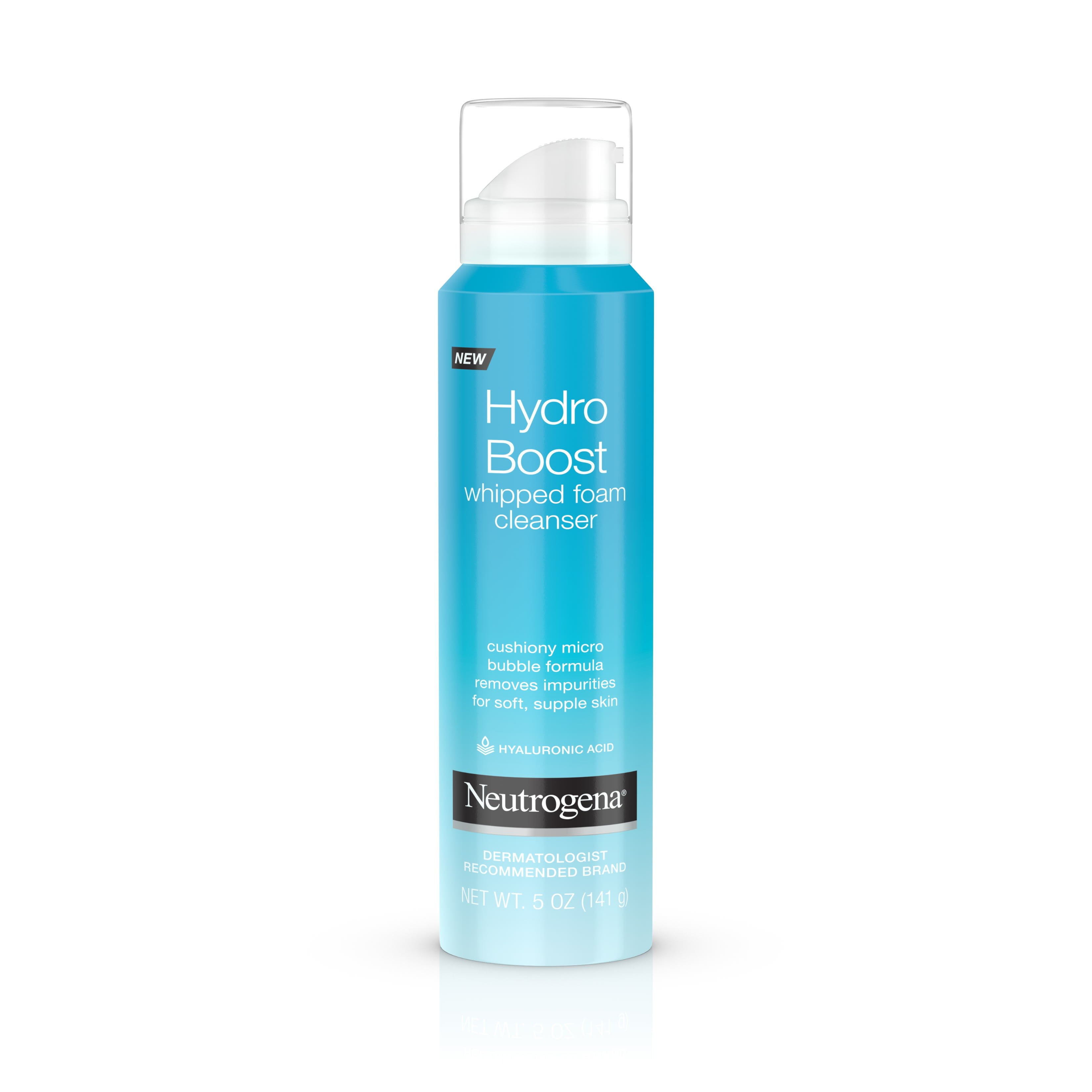 Neutrogena Hydro Boost Hydrating Whipped Foam Facial Cleanser, 5 oz