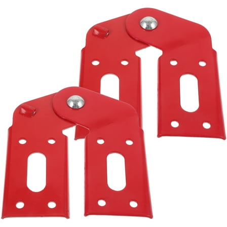 2pcs Attic Ladder Hinge Ladder Hasp Hinge Ladder Joint Connector Folding Ladder Part