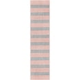 thumbnail image 2 of Jill Zarin Outdoor Collection Area Rug - Anguilla (2' x 8' Runner Pink and Aqua/Light Blue), 2 of 11