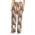 thumbnail image 2 of Bixox Women's Cat Paw (2) Patterned Pajama Pants Loungewear, 2 of 5