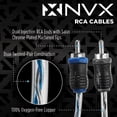 thumbnail image 2 of NVX XKIT86 Complete 6-Channel Amplifier Wiring Kit Full Spec 8 Gauge 100% OFC with RCA, 2 of 14