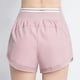 thumbnail image 3 of Pantalones cortos para correr para mujer, cintura elástica, cintura alta, bolsillos, deportivos, para gimnasio, 3 of 6