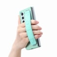 thumbnail image 2 of Cowithday for Samsung Galaxy Z Fold5 Phone Case with Screen Protector & Wristband, Shockproof Drop Proof Hand Strap Non-Slip PC Frame Luxury All-inclusive Shell Cover for Samsung Z Fold 5, Mint, 2 of 8