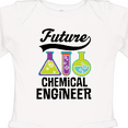 thumbnail image 4 of Inktastic Future Chemical Engineer Boys or Girls Long Sleeve Baby Bodysuit, 4 of 5