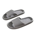 thumbnail image 3 of Xunlbb Lightweight Sandals for Women Men Comfort Non-Slip Pillow House Sandals Waterproof Shower Shoes Indoor Slides Bathroom Sandals Slip On Slide Sandals Easy to Clean 37-45, 3 of 5