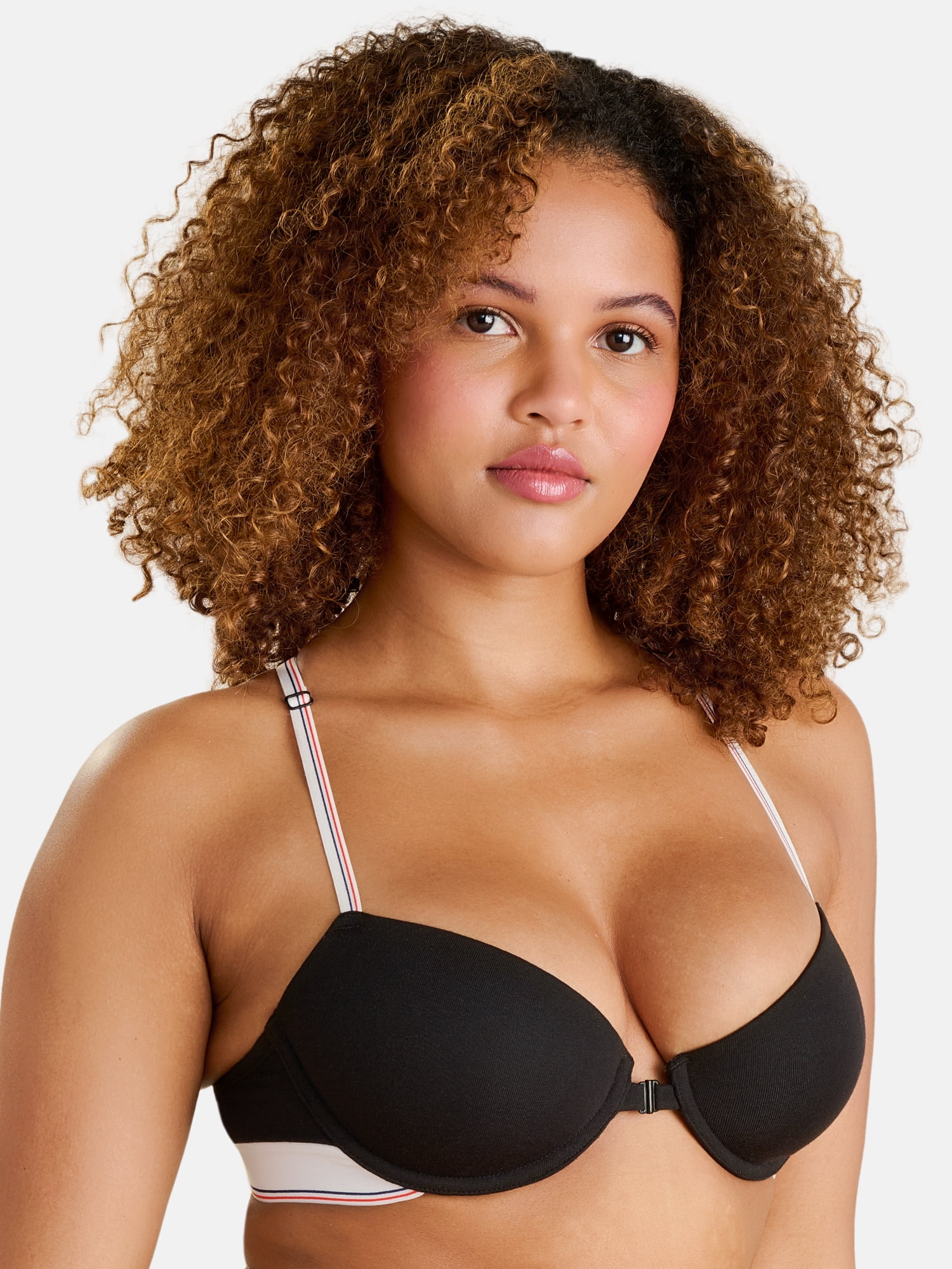 Fresh by Fruit of the Loom Women's Cotton Front Close Racerback T-Shirt Bra, Size XS-XXL