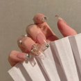 thumbnail image 1 of 24 Uds. Uñas postizas de estilo dulce, párrafo corto/largo, extraíbles, 1 of 4